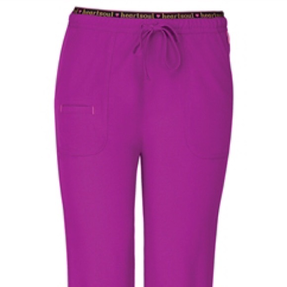 Want to Buy Heart Soul Berry Blast Scrub Pants - Picture 1 of 3